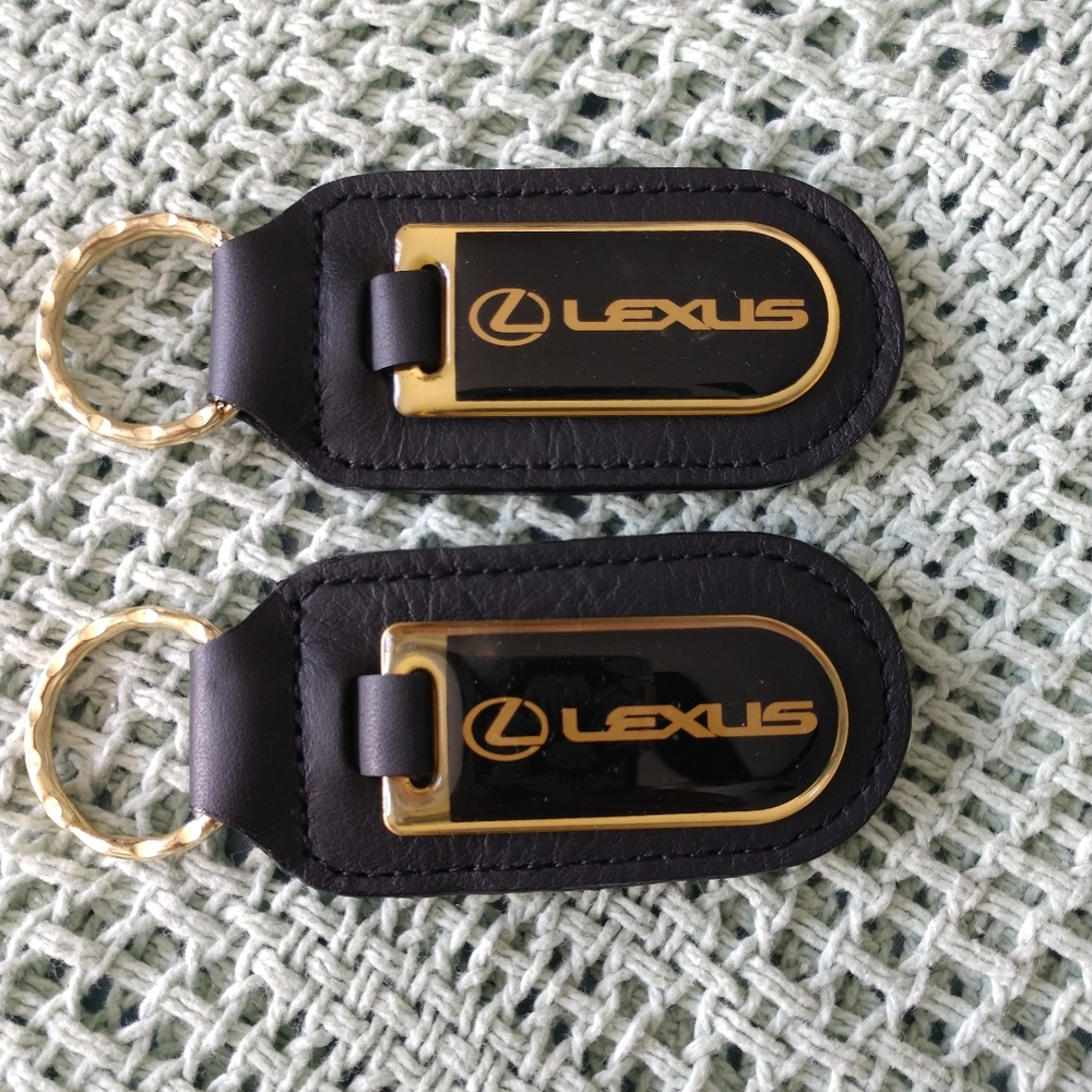 Brand new leather Lexus key fobs. Never used.